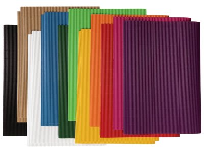 Zoom bild av SHEETS OF CORRUGATED CARDBOARD 300 g