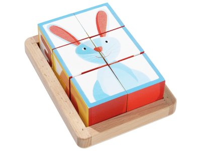 Zoom bild av Zigolos Forest 6-CUBE LIFT-OUT PUZZLE