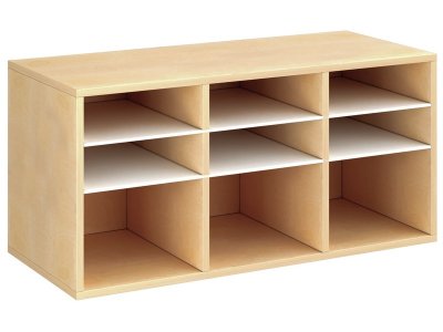 Zoom bild av MELAMINE CABINET H: 51 cm - L: 105 cm 6 shelves