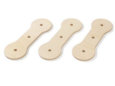 Zoom bild av SET OF 3 Evolution Scogym wooden BEAMS