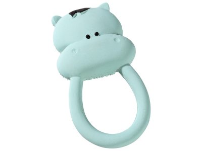 Zoom bild av TEETHING RATTLE Kimo the hippopotamus