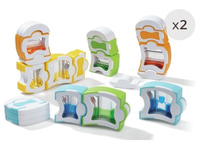 Zoom bild av Grippies Waves MAGNETIC CONSTRUCTION SET 40 parts.