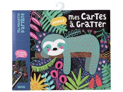 Zoom bild av SCRATCH ART CARDS Jungle