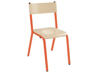 Zoom bild av METAL CHAIR 4 LEGS Size 6 - H: 46 cm