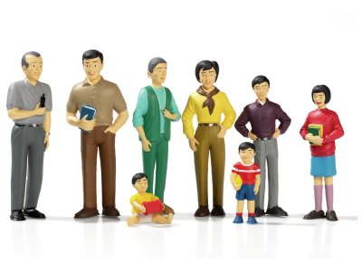 Zoom bild av FAMILIES OF THE WORLD FIGURINES Funk family