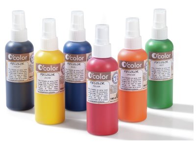 Zoom bild av TEXTILE SPRAY PAINT 6 x 100 ml