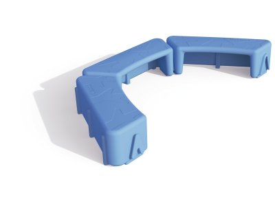 Zoom bild av PACK of 3 Elyo BENCHES