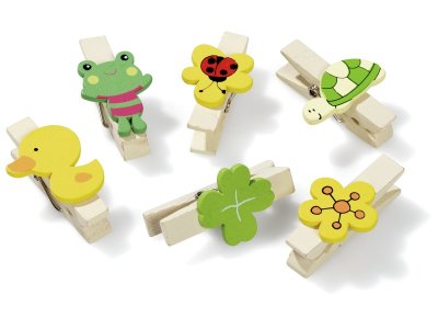 Zoom bild av MAGNETIC CLOTHES PEGS Garden