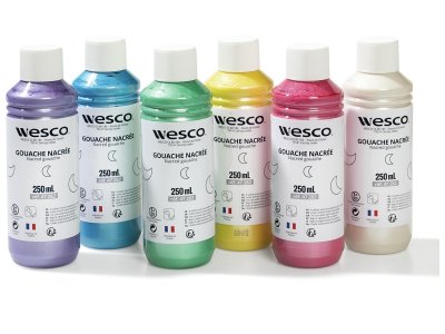 Zoom bild av GOUACHE 6 x 250 ml