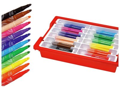 Zoom bild av Felt-tip pens Wide tip