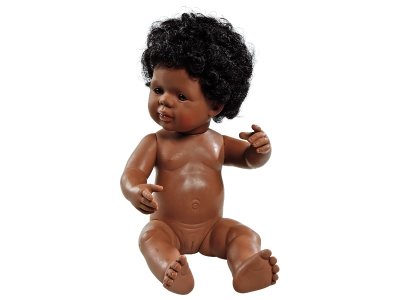 Zoom bild av HARD BODY DOLL WITH HAIR 38 CM Victoria