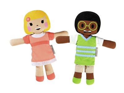 Zoom bild av ÉMOTEAM DOLLS PACK OF 2 Classic DOLLS