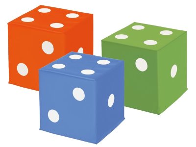 Zoom bild av Dice POUFFE MAXI PACK