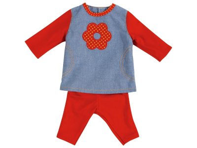 Zoom bild av Doll FLOWER OUTFIT Size 3
