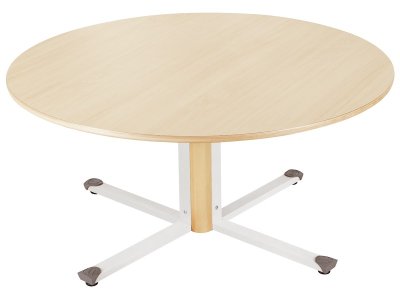 Zoom bild av Laminated table top - Central leg - Round T3