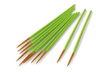 Zoom bild av SCHOOL PAINTBRUSHES Synthetic fibres No. 4