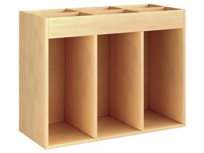Zoom bild av MELAMINE CABINET H: 81 cm - L: 105 cm For equipping