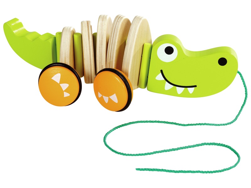 CROC THE PULL-ALONG CROCODILE - WESCO - Mtiprodukter.se